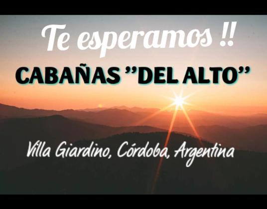 Complejo Cabanas Del Alto Villa Villa Giardino Eksteriør billede